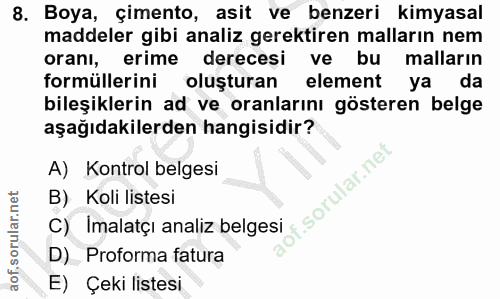 Soru 8