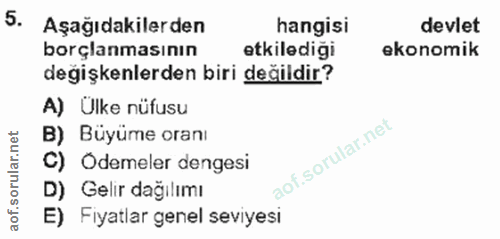 Soru 5