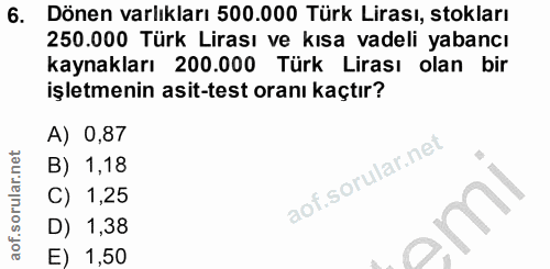 Soru 6