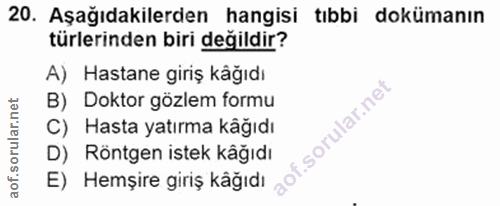 Soru 20