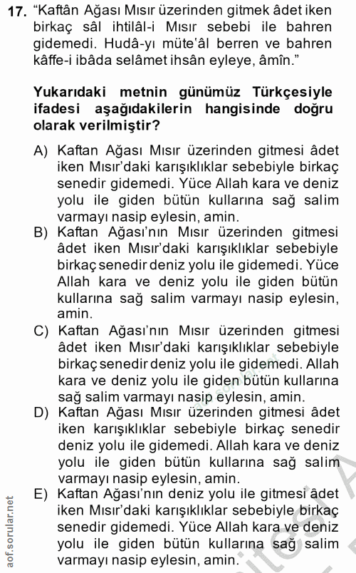 Soru 17