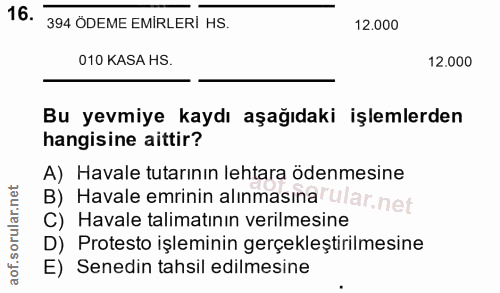 Soru 16