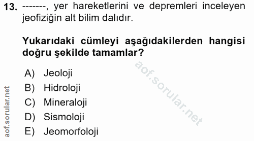 Soru 13