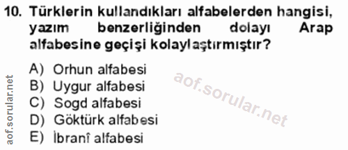 Soru 10