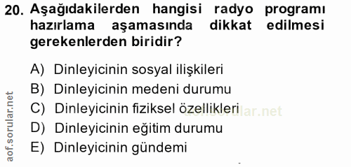 Soru 20