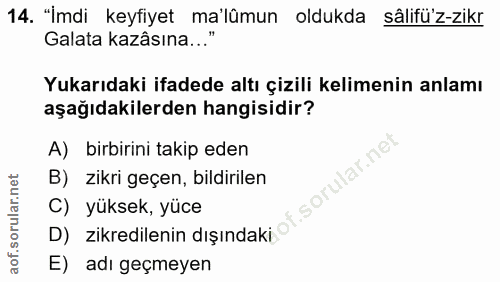 Soru 14