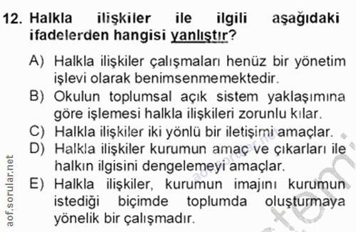 Soru 12
