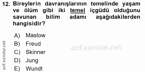 Soru 12