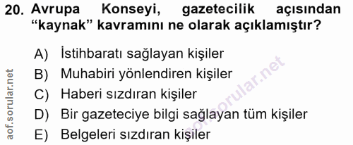 Soru 20