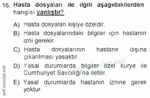 Soru 16