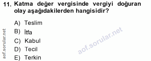 Soru 11