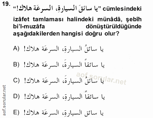 Soru 19