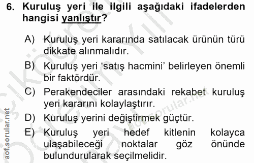 Soru 6