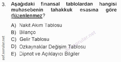 Soru 3