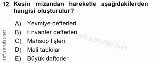 Soru 12