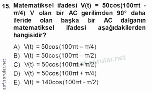 Soru 15