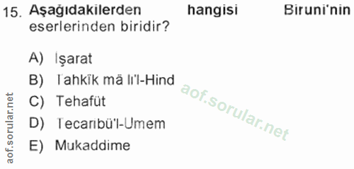 Soru 15