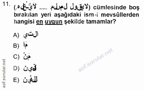 Soru 11