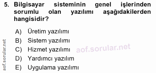 Soru 5