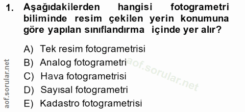 Soru 1