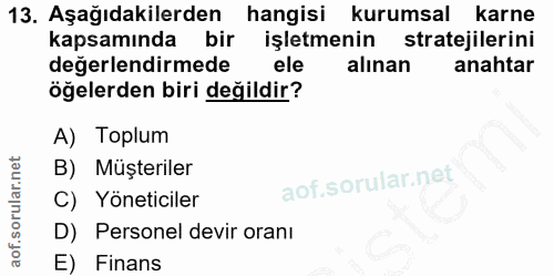 Soru 13