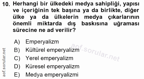 Soru 10