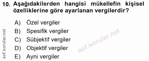 Soru 10
