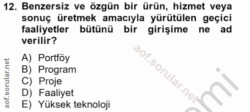 Soru 12