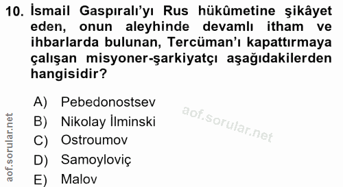 Soru 10