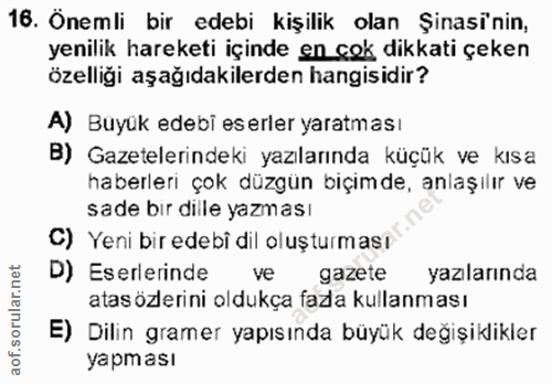 Soru 16