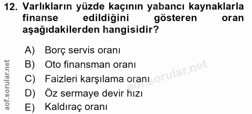 Soru 12
