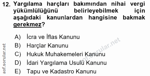 Soru 12