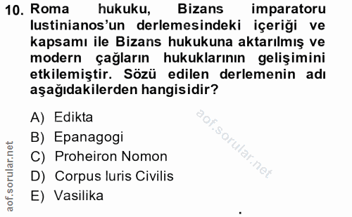 Soru 10