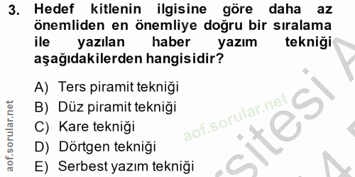 Soru 3