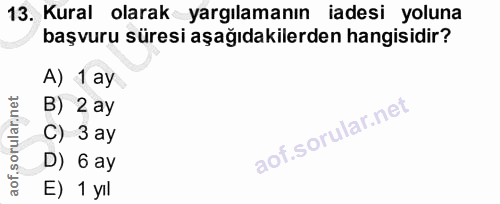 Soru 13