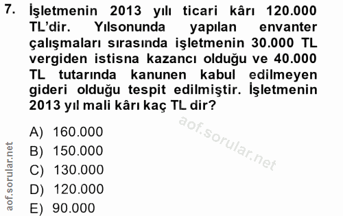 Soru 7