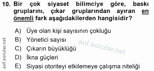 Soru 10