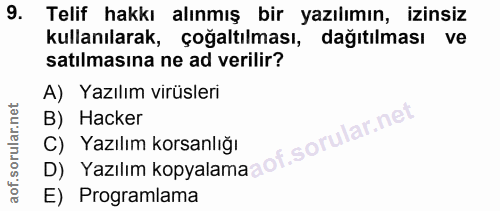 Soru 9