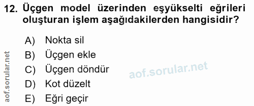 Soru 12