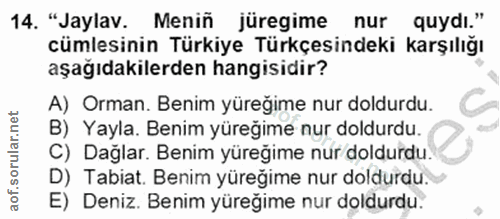 Soru 14