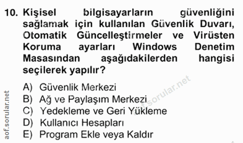 Soru 10