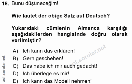 Soru 18