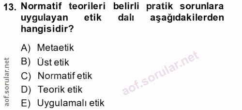 Soru 13