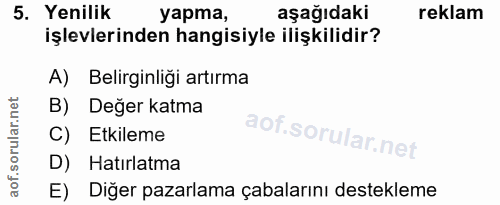 Soru 5