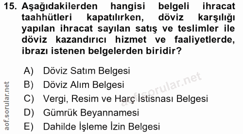 Soru 15
