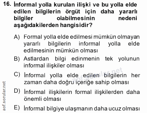 Soru 16