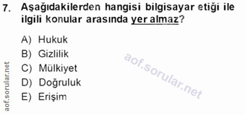 Soru 7