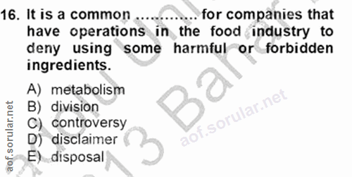 Soru 16