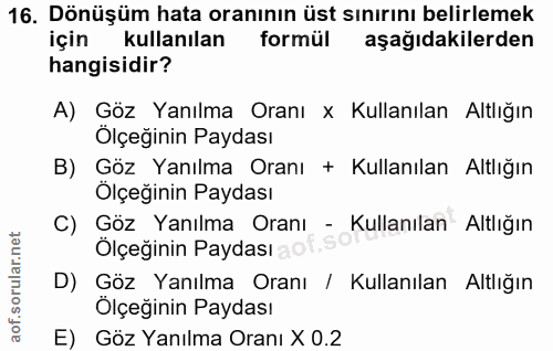 Soru 16
