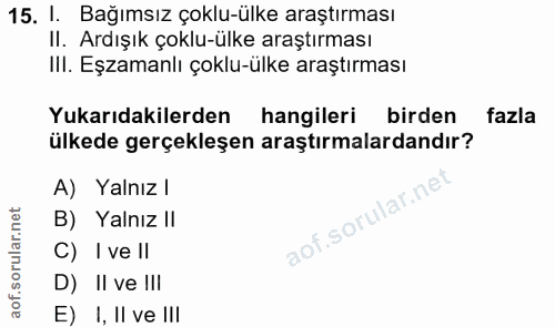 Soru 15